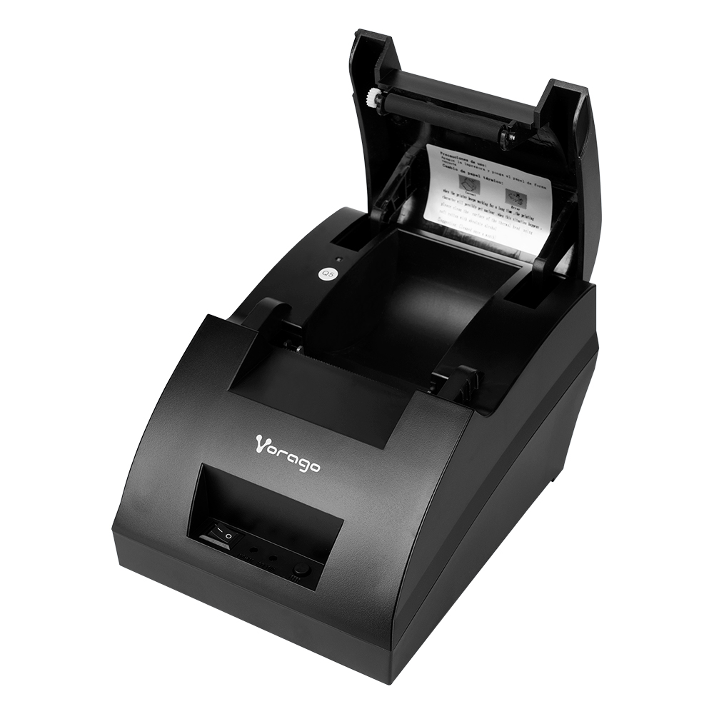 IMPRESORA TERMICA VORAGO POS TICKETS 58MM, USB, RJ11, 203 DPI (MNP-158)