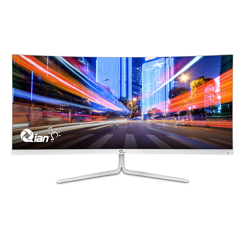 Qian 30" Ultra Wide FHD 1080P Curved Office Monitor - SKU: QMC-VA30-01