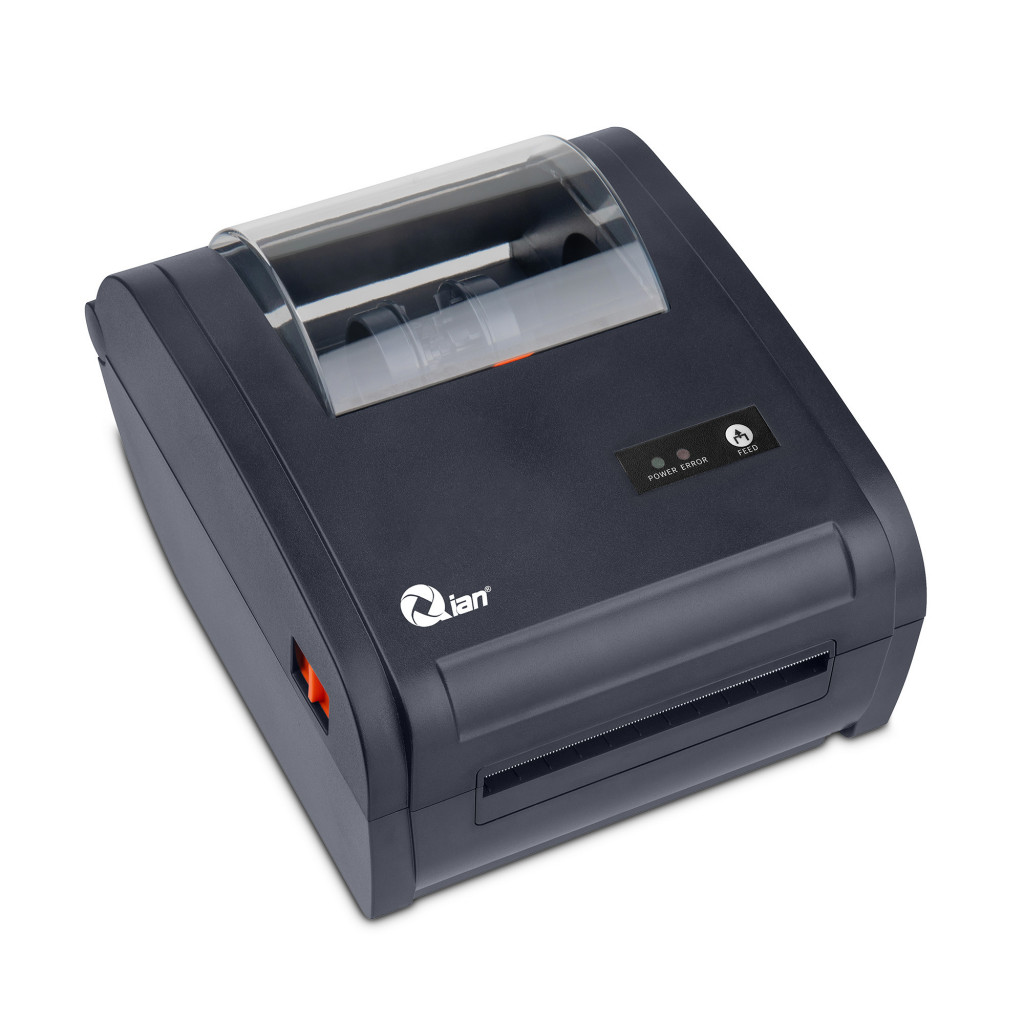 Qian Thermal Label Printer with built-in paper holder USB+BT- SKU: QOP-T10UB-DI