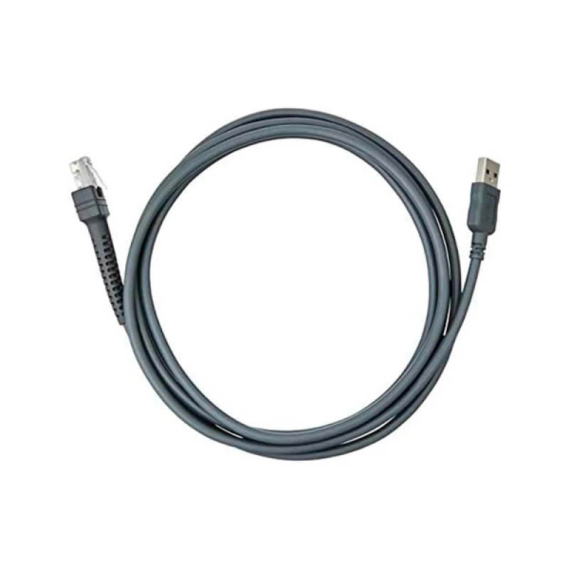 CABLE USB MACHO ZEBRA EAS 2.1 METROS NEGRO 1PCBAU21S07ZBR