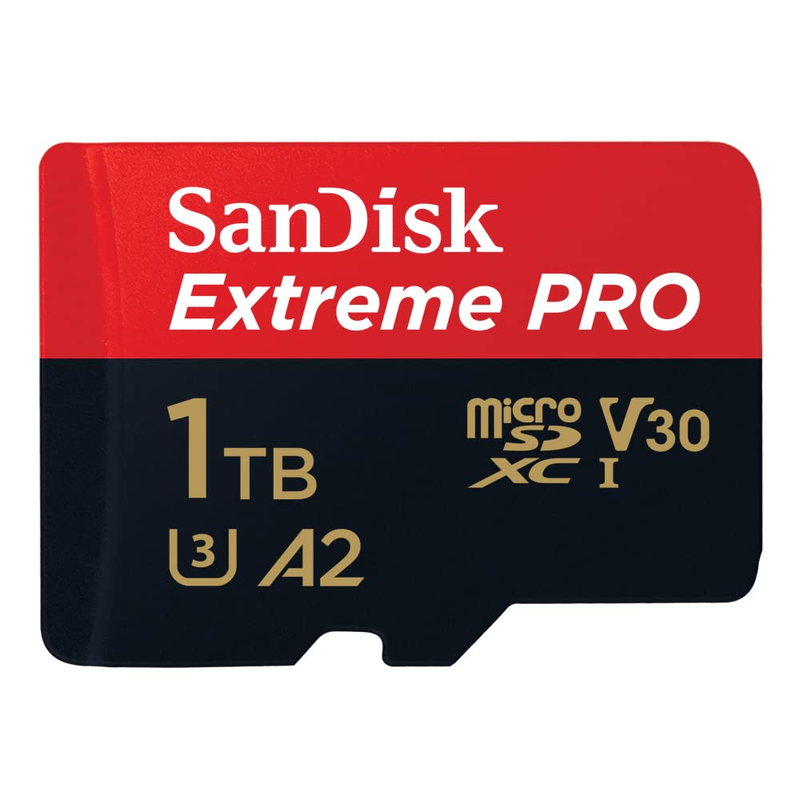 MEMORIA SANDISK MICRO SD EXTREME PRO 1TB V30 A2 (SDSQXCD-1T00-GN6MA)