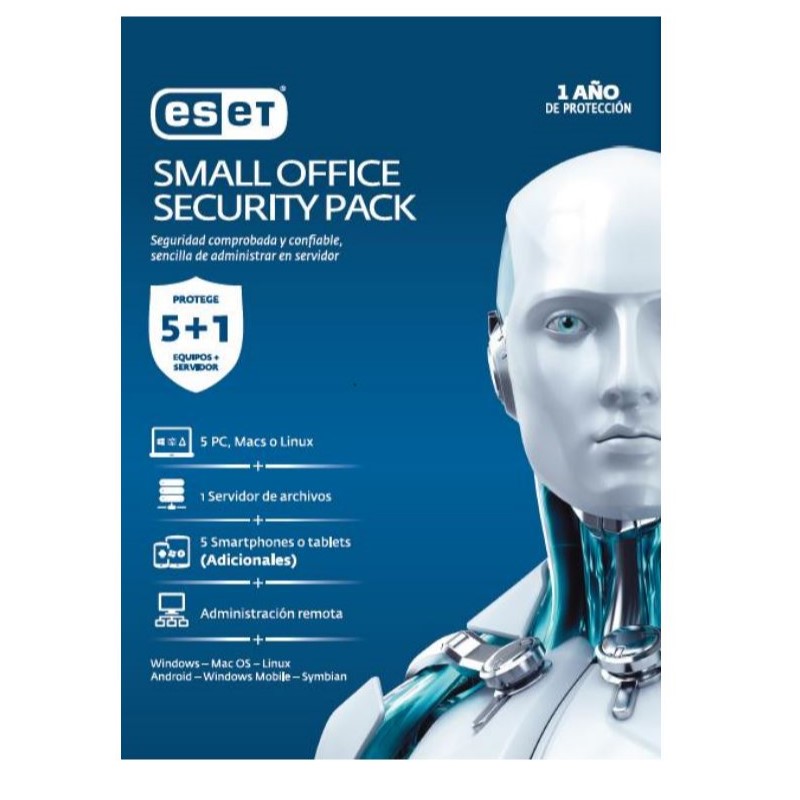 ESET SMALL OFFICE SECURITY PACK 5LIC V2019 1YR (SO519)