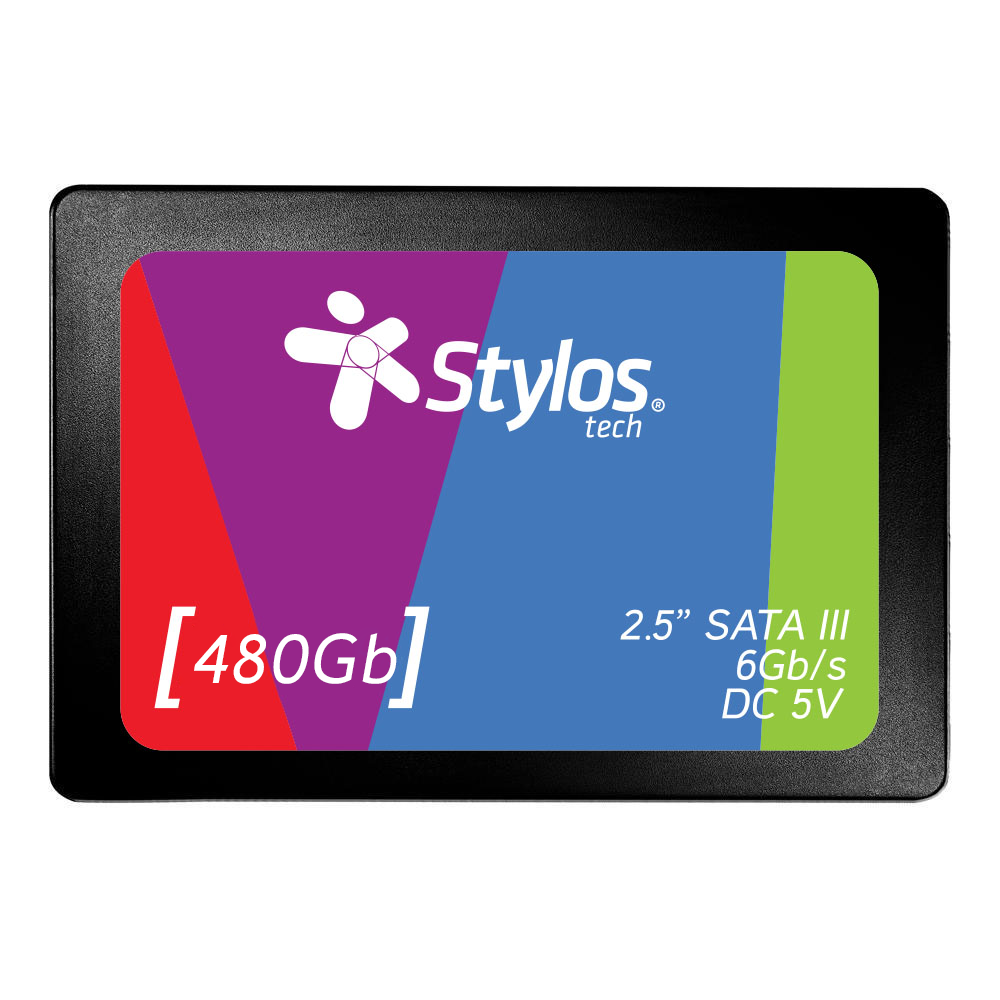 UNIDAD SSD STYLOS 480 GB SATA III 2.5" STMSSD3B