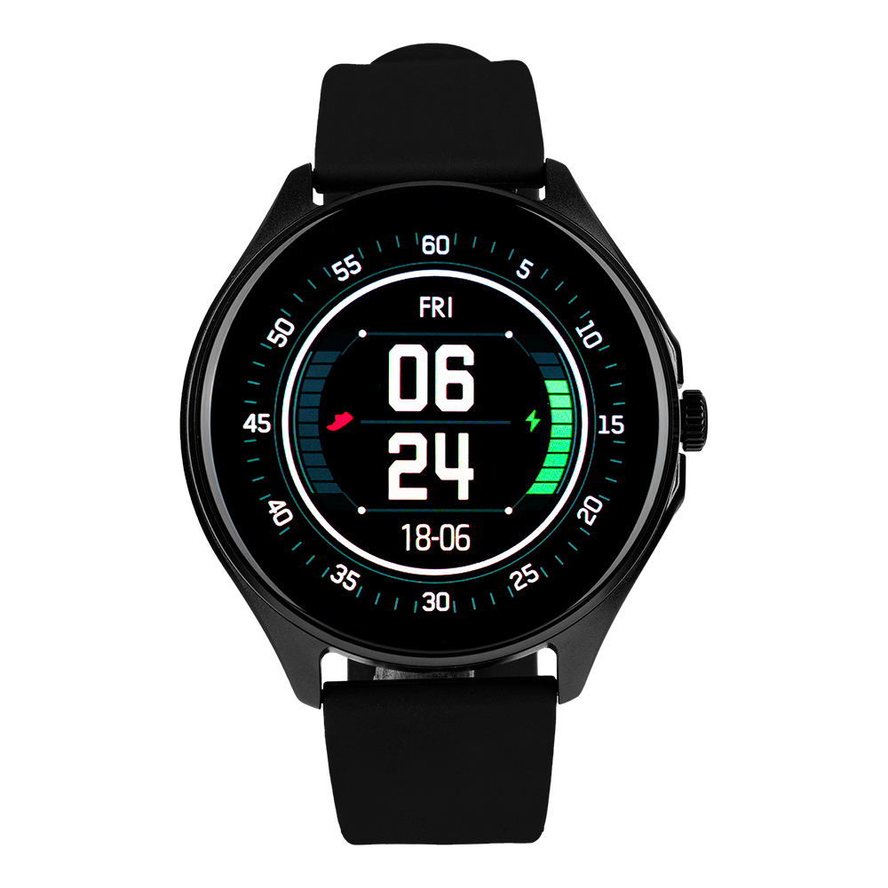 SMARTWATCH VORAGO REDONDO IP67 BT 5.3 AMOLED 1.43" + 2 EXT. SW-505