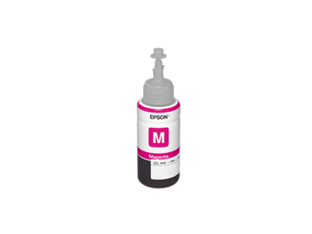 BOTELLA DE TINTA EPSON ECOTANK FOTO T673 MAGENTA L800 L1800 70ML T673320-AL