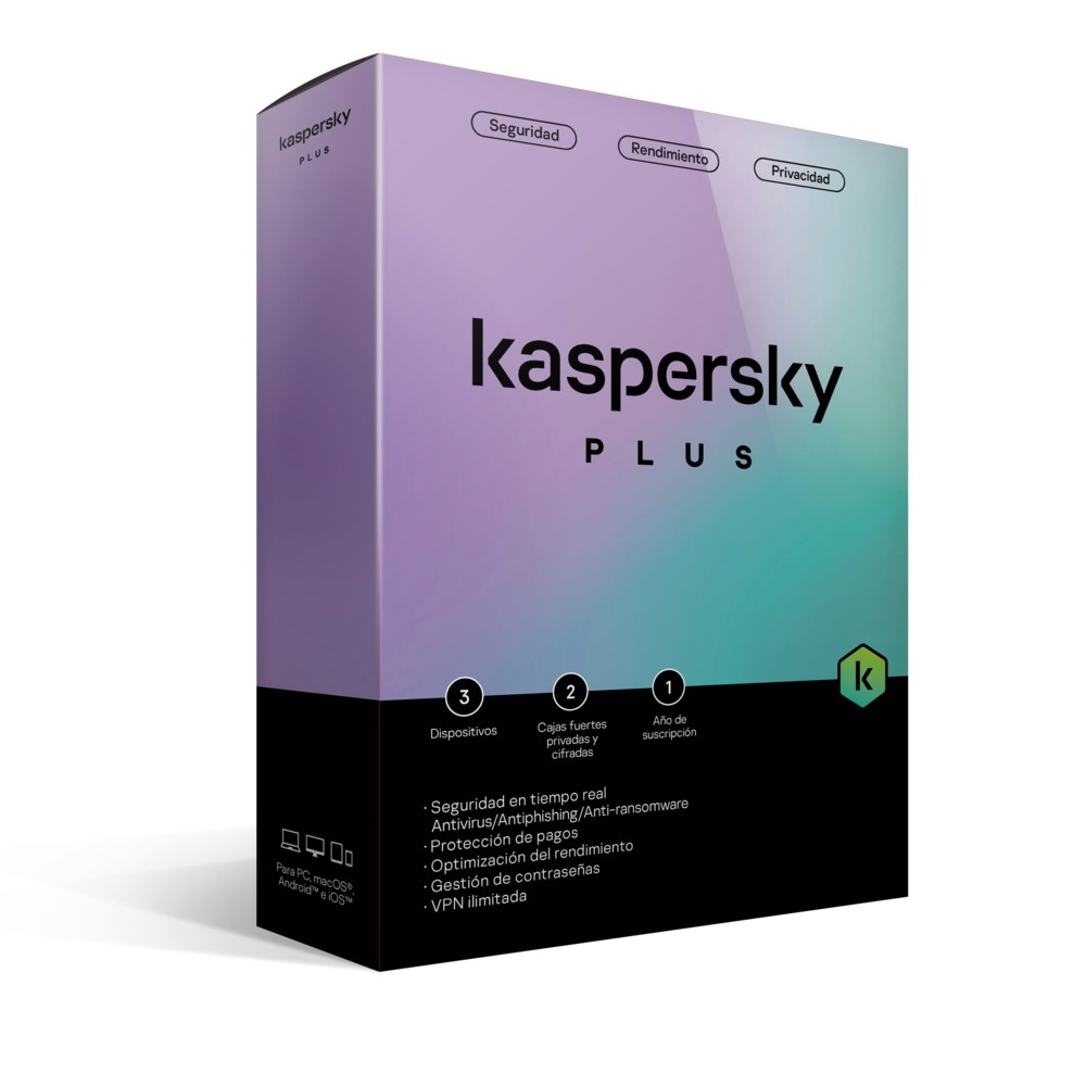 KASPERSKY PLUS 3DV 1YR (TMKS-406)