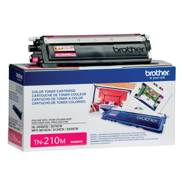 TONER BROTHER MAGENTA 1400 PAG PARA HL3040CN 3070CW MFC9010CN TN210M