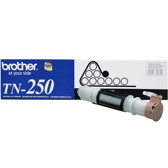 TONER BROTHER NEGRO 2800 PAGINAS PARA FAX MFC4800 6800 DCP100 TN250