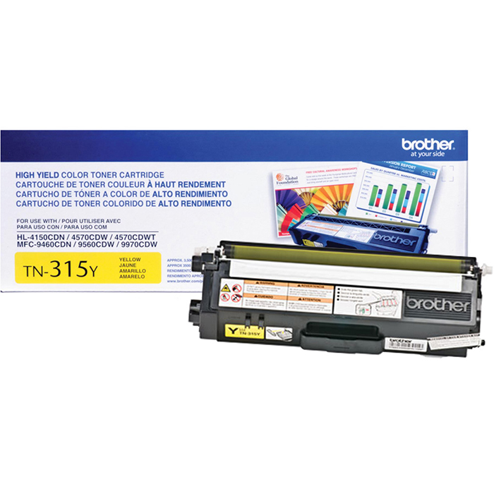 TONER BROTHER AMARILLO ALTO RENDIMIENTO PARA MCF9970CDW TN315Y