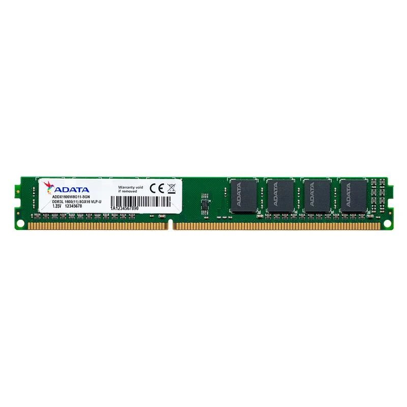 (OB) MEMORIA DDR3L ADATA 4GB 1600MHZ UDIMM LOW PROFILE (ADDX1600W4G11-SPU)