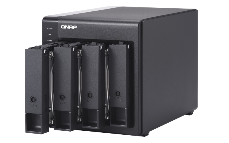 QNAP GABINETE 4 BAHIAS RAID/DAS DEHARDWAREUSB3.0TIPOC 5GBPS(TR-004-US)