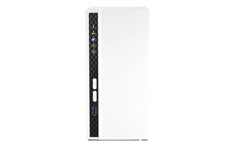 QNAP TORRE 2 BAHIA ARMCORTEX-A55 4C,1XSATA 6 GB/S 3,5"/2,5"(TS-233-US)