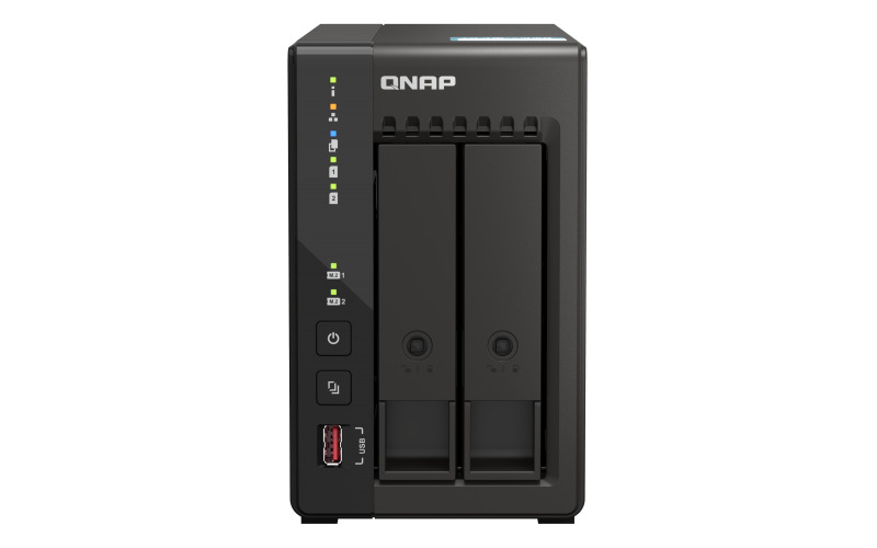 QNAP NAS TORRE ALTO RENDIMIENTO DE 2 BAHIAS (TS-253E-8G-US)