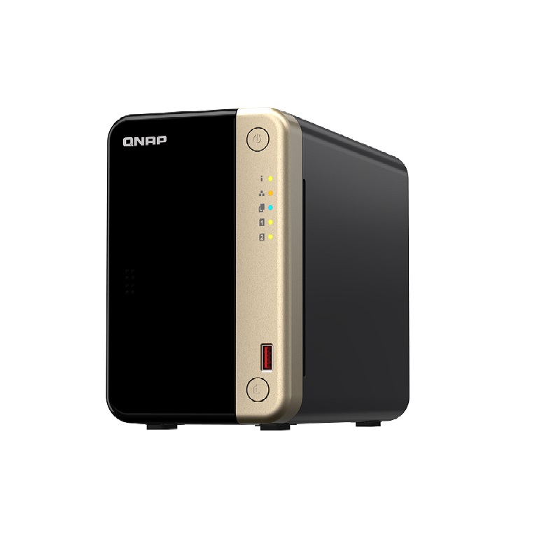 QNAP NAS DE ESCRITORIO 2BAHIAS INTEL DE ALTO RENDIMIENTO(TS-264-8G-US)