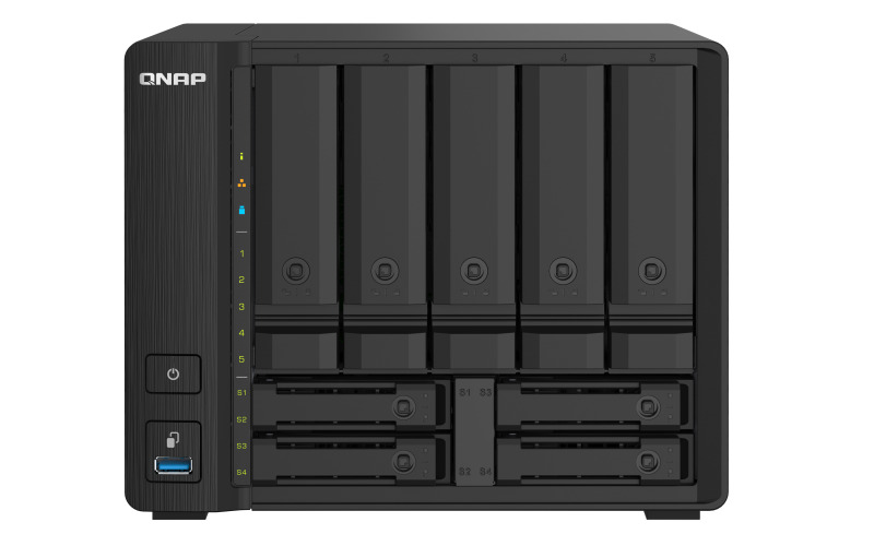 QNAP NAS DE 9 BAHIAS DE 64BITS CON CIFRADO DE HARDWARE(TS-932PX-4G-US)