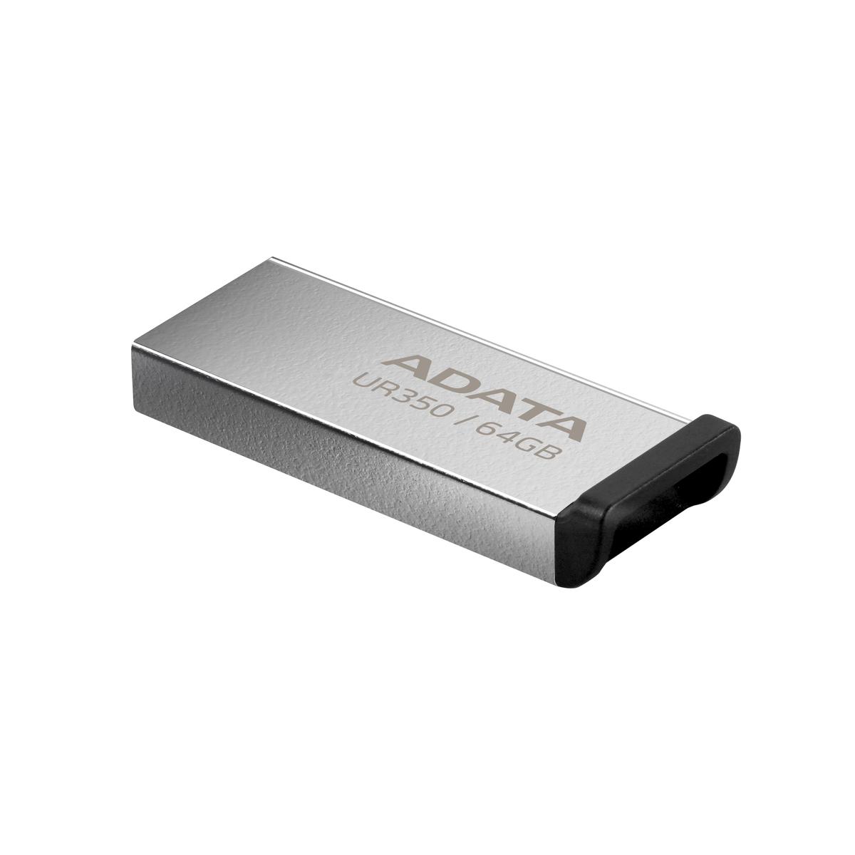 USB ADATA UR350 64GB USB 32 GEN1 METALICA NEGRO UR350-64G-RSRBK - UR350-64G-RSRBK