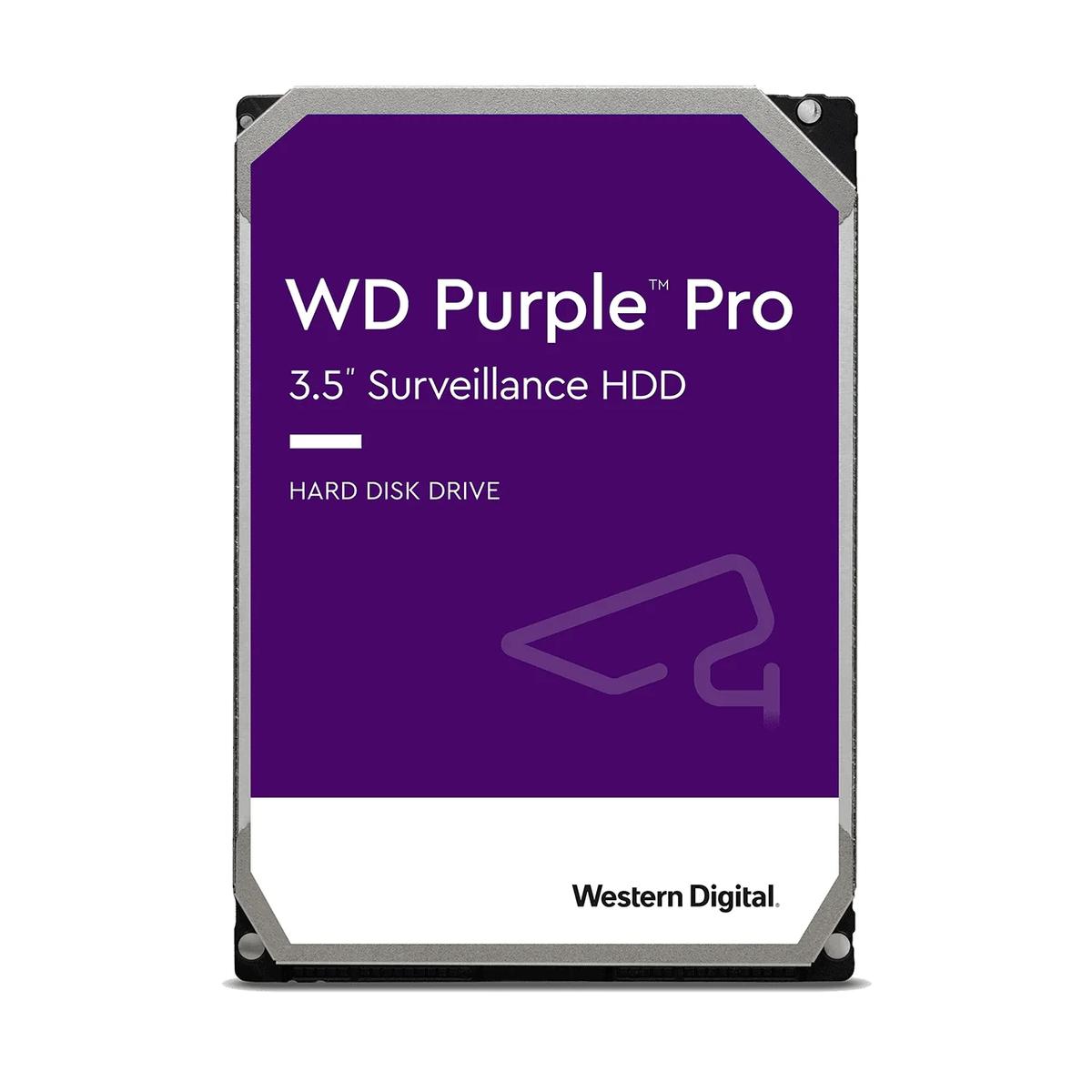 DISCO DURO INTERNO WD 18 TB 3.5" 512 MB SATA 6GB 7200 RPM (WD181PURP)