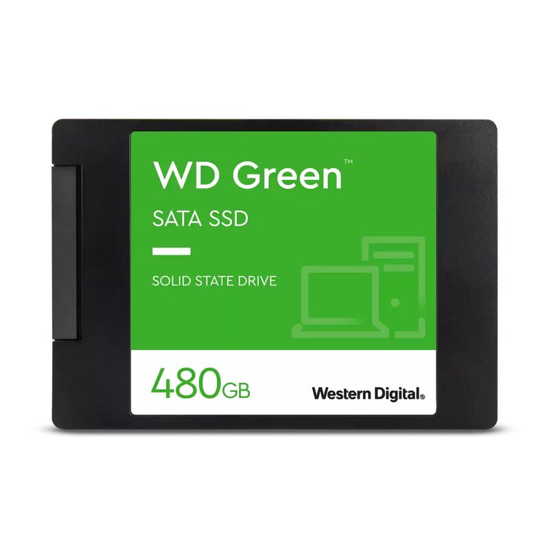 UNIDAD SSD WD 480GB 2.5" WDS480G3G0A GREEN SATA III