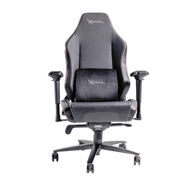 SILLA GAMER XZEAL NEGRA ACERO TEXTIL ALTO DESEMPEÑO XZ40 (XZSXZ40B)