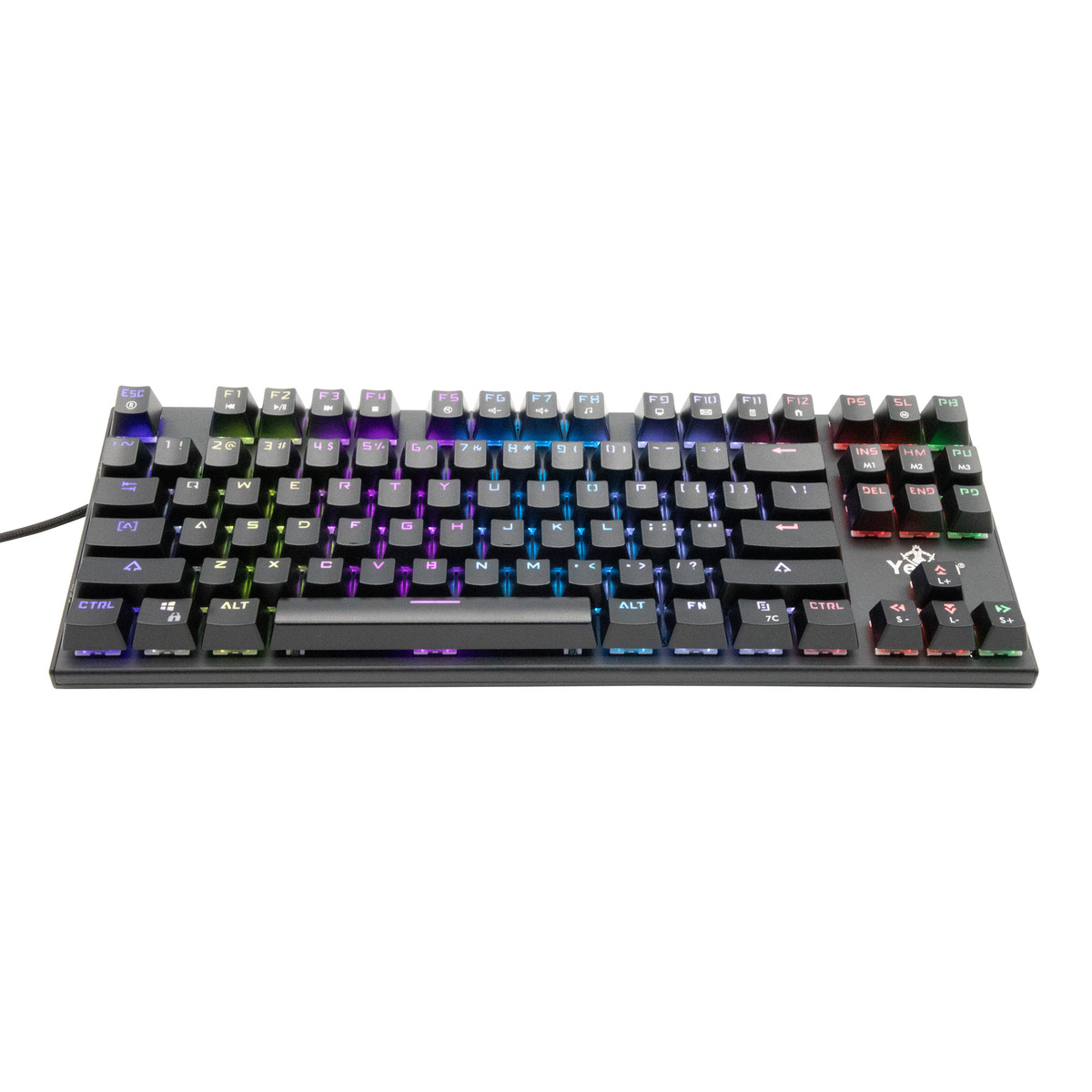 (ED) TECLADO GAMER YEYIAN YAT1804 SPARK SERIE 2000 MECANIC SWITCH AZUL RGB