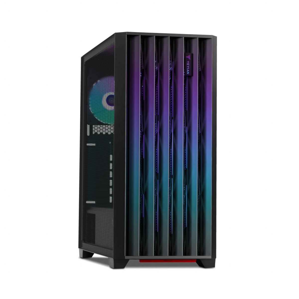 YEYIAN Gaming PC Case Mid-Tower _YCM-APPHO-02_Iron Mesh_ PHOENIX