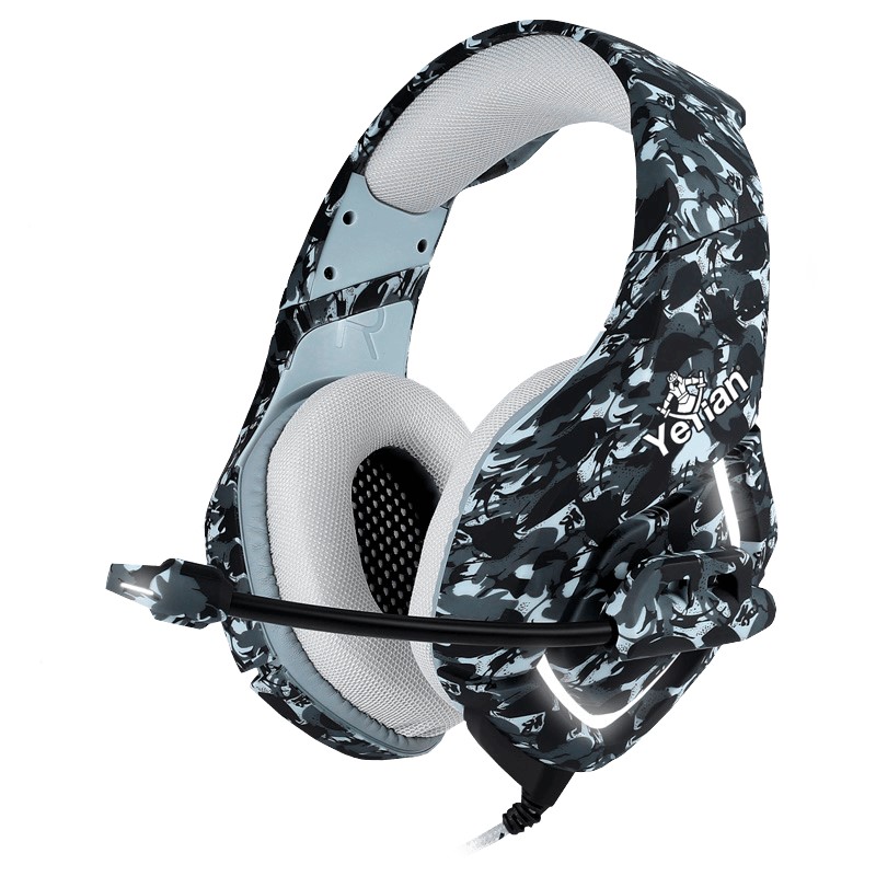 Yeyian Gaming Headset Force Series 3000, Winter Camouflage - SKU: YDF-33401G