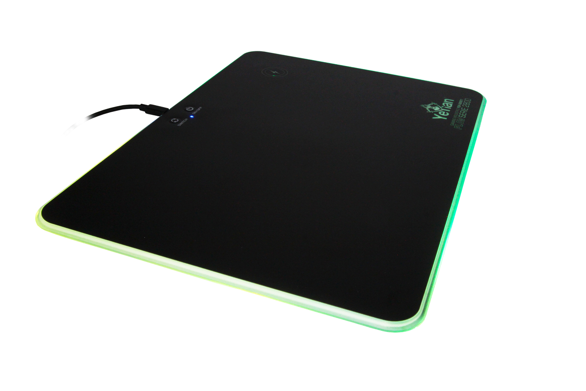 (ED) MOUSEPAD GAMER YEYIAN YGF-68901 RIG CARGA/INA RGB ANTI/D FLOW 2800