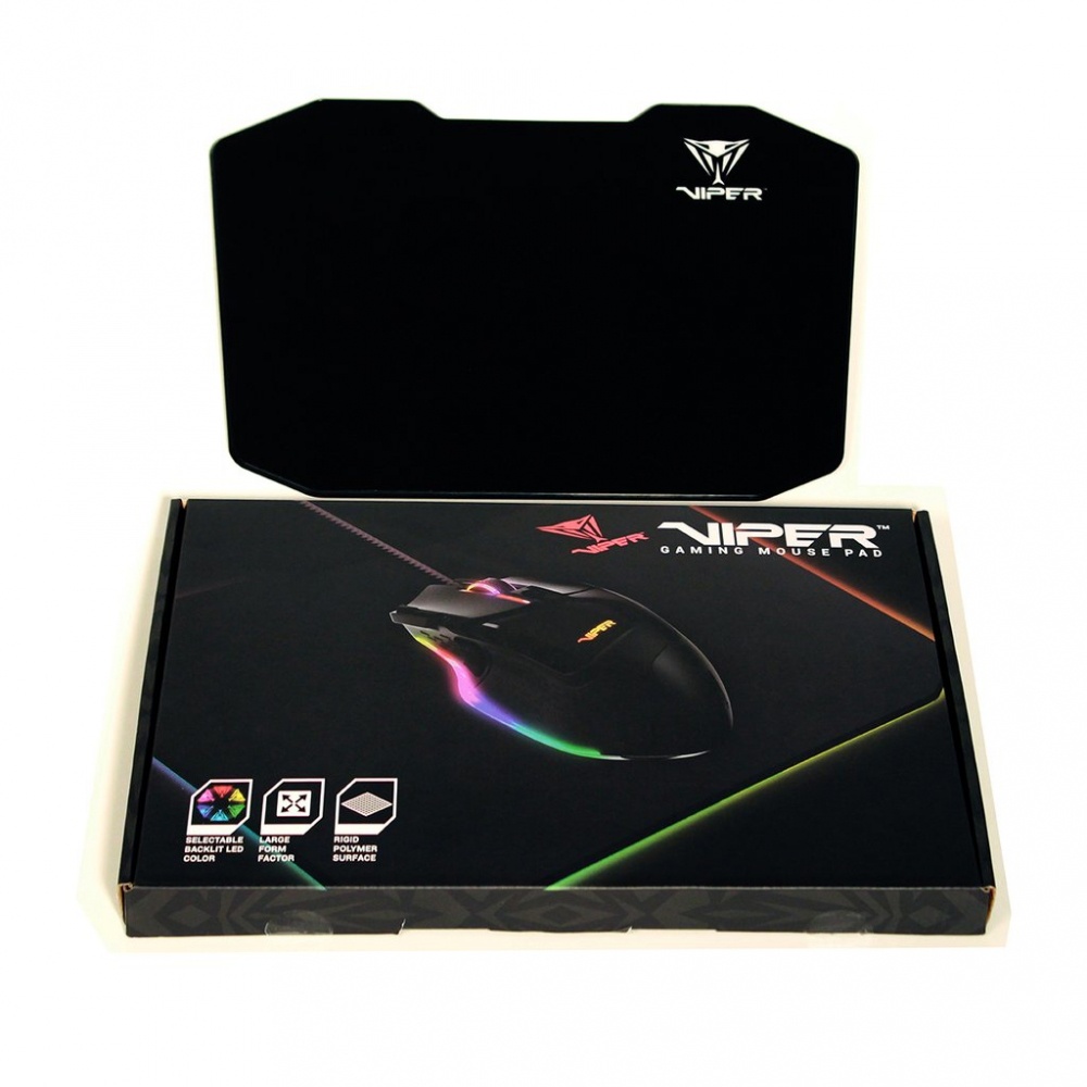 MOUSE PAD GAMER PATRIOT VIPER RGB (PV160UXK)