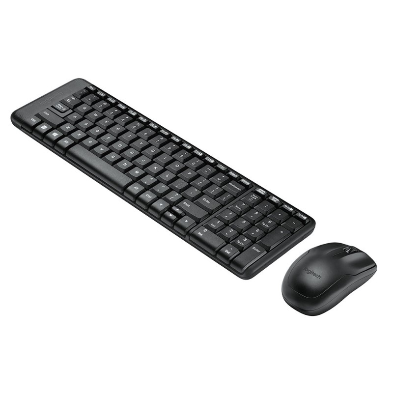 KIT LOGITECH MK220 TECLADO/MOUSE USB PLUG&PLAY 10MT BLACK (920-004430)