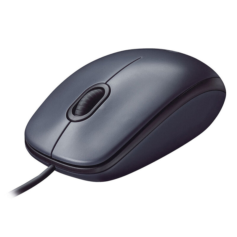 MOUSE LOGITECH M90 OPTICO USB 1,000 DPI BLACK (910-004053)