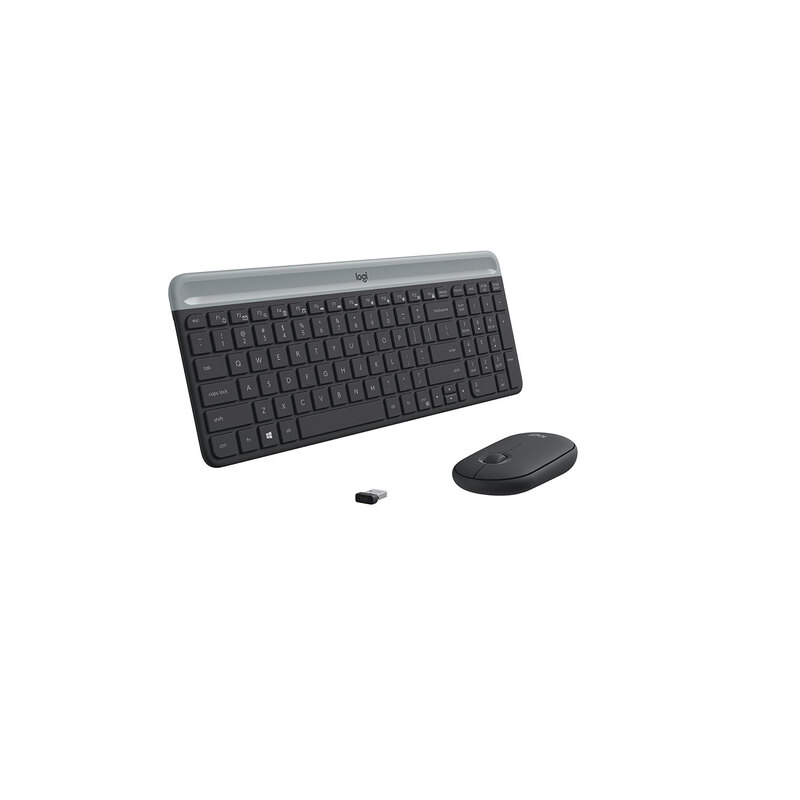 KIT LOGITECH MK470 SLIM TECLADO/MOUSE USB PLUG&P GRAPHITE (920-009266)