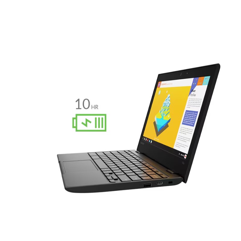 (OB) LAPTOP LENOVO 100E CHROMEBOOK 11.6" A4-9120C 4GB 32GB TECLADO INGLES 1YR NEGRO 82CD0000US