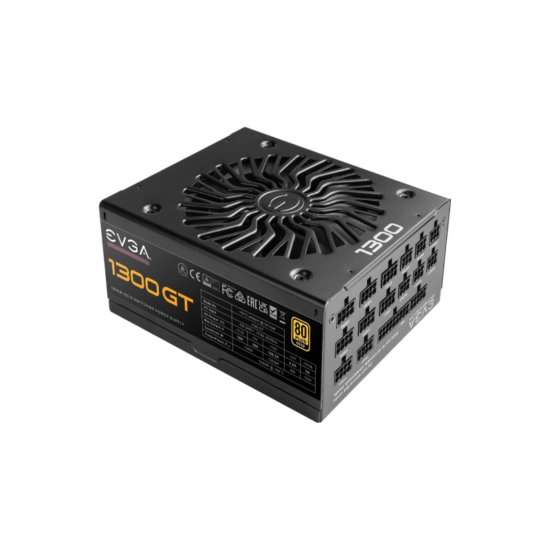 FUENTE DE PODER EVGA 220-GT-1300-X1 1300W PLUS GOLD SUPERNOVA MOD 220-GT-1300-X1