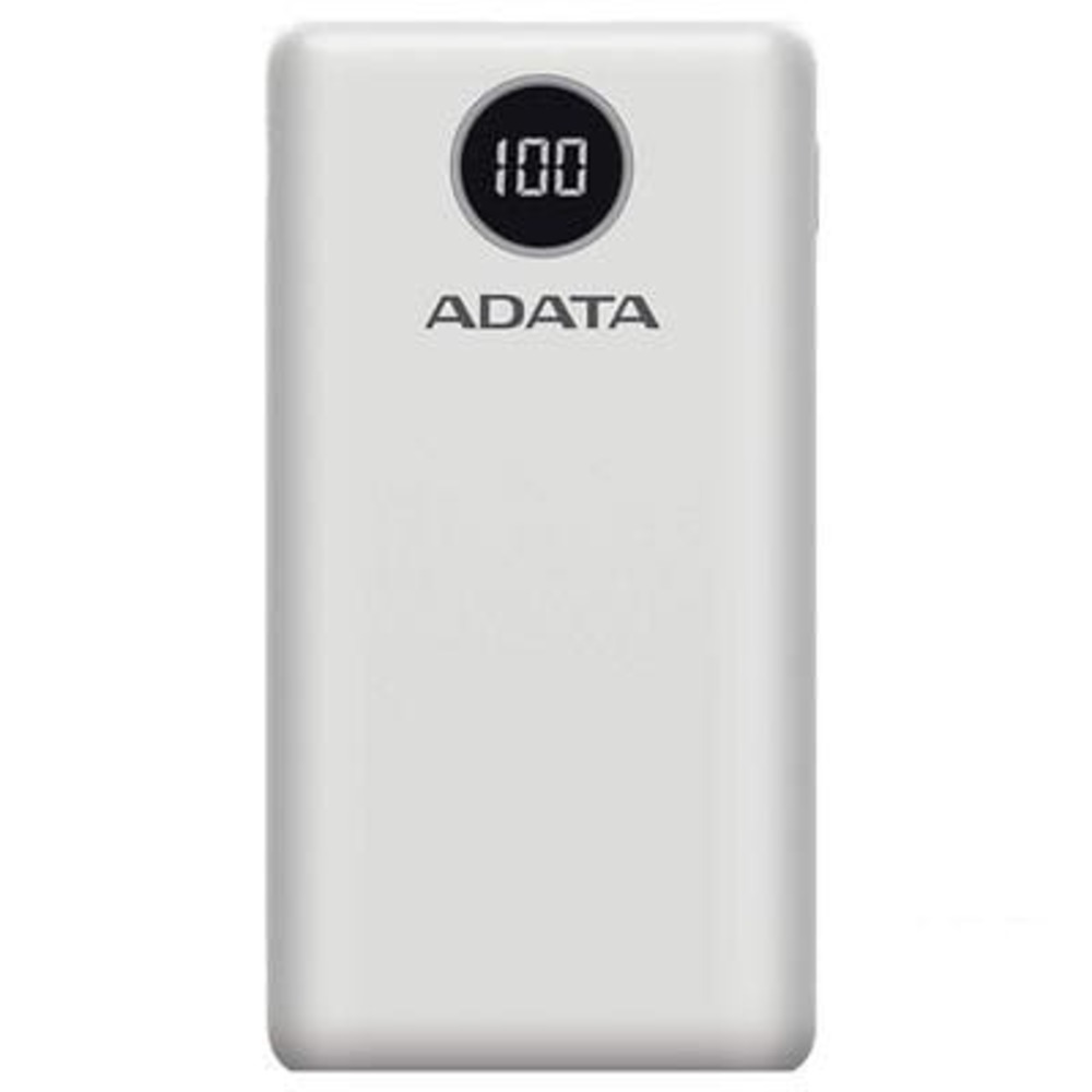 (ED) CARGADOR PORTATIL DIG ADATA P10000QCD TIPO C BLANCO(AP10000QCD-DGT-CWH