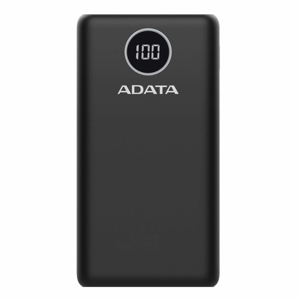 (ED)CARGADOR PORTATIL DIG ADATA P20000QCD TIPO C NEGRO (AP20000QCD-DGT-CBK