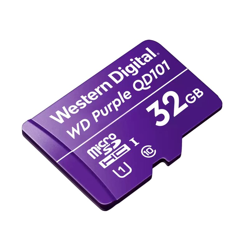 MEMORIA WD PURPLE MICRO SDXC 128GB CL10 U1 QD101 (WDD128G1P0C)