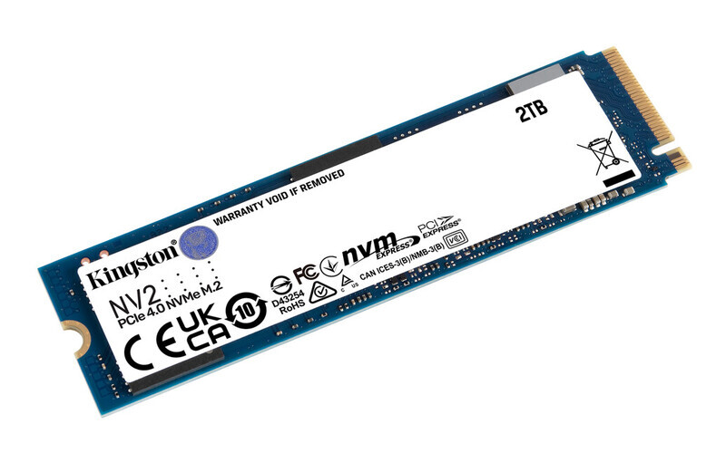 UNIDAD SSD KINGSTON NV2 2TB M.2 2280 NVMe 3500MB/s(SNV2S/2000G)