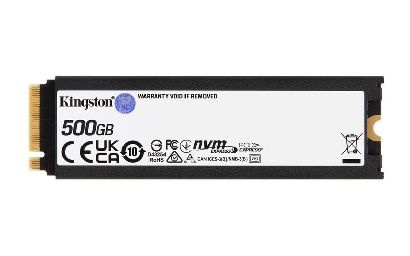 UNIDAD SSD KINGSTON FURY RENEGADE 500G 4.0 NVMe M.2 2280(SFYRSK/500G)