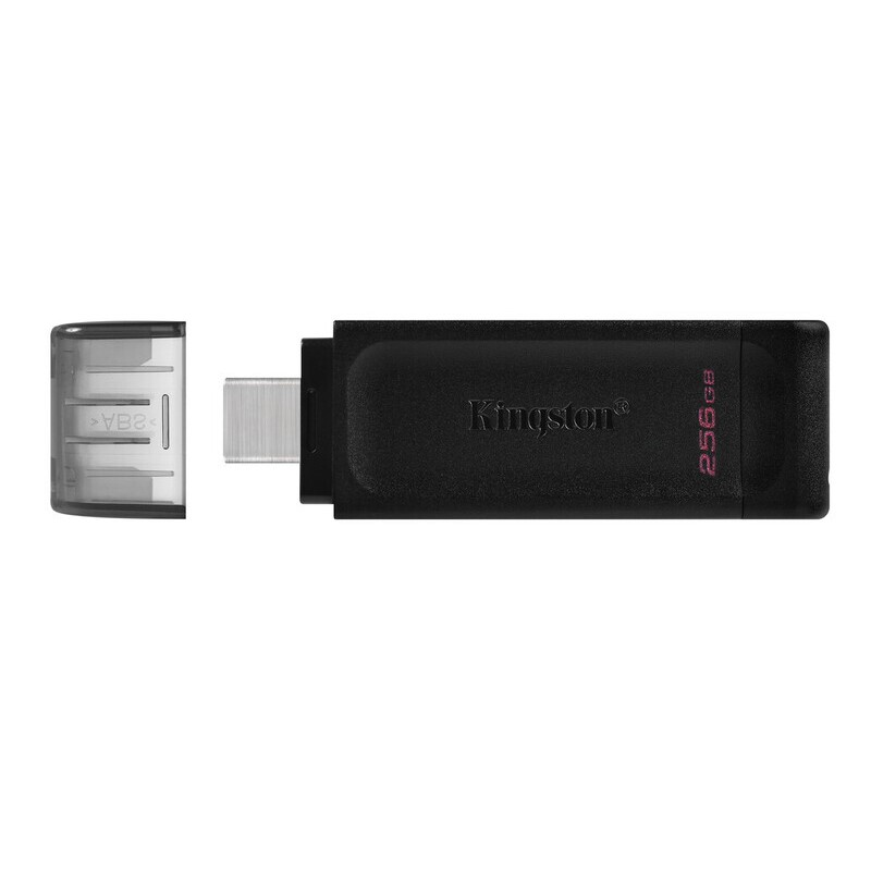 MEMORIA FLASH KINGSTON 256GB USB-C 3.2 GEN 1 (DT70/256GB)