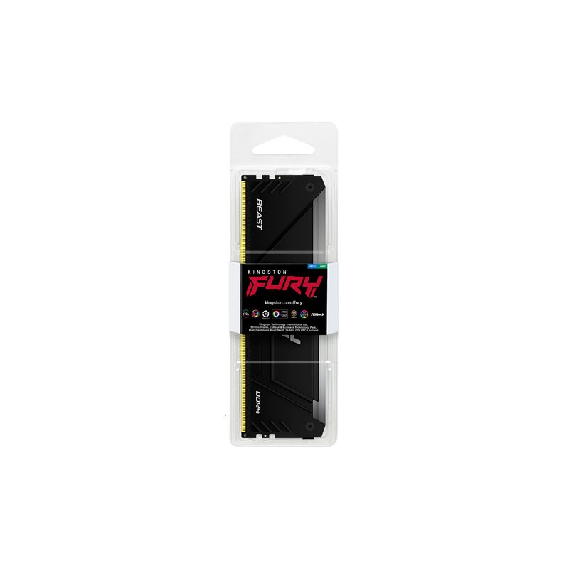 MEMORIA DDR4 KINGSTON FB RGB 16GB 3733MHZ CL19 DIMM(KF437C19BB12A/16)