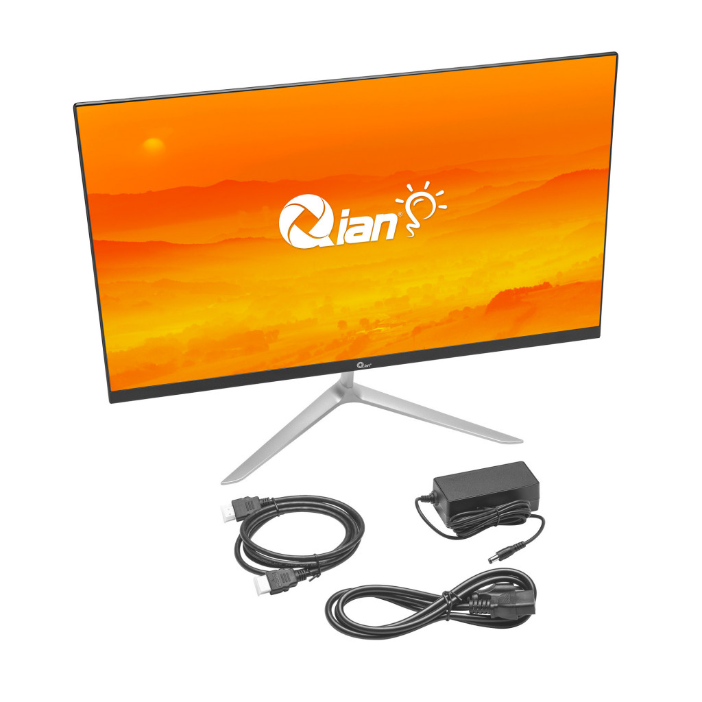 MONITOR QIAN QM2382F- 23.8"/ LED/ FRAMELESS/ FULLHD/VGA/HDMI/ S/MARCO