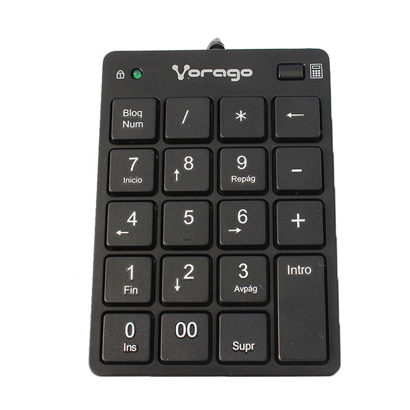 TECLADO NUMERICO USB VORAGO KB-105