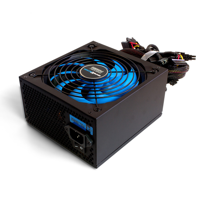 FUENTE DE PODER GAME FACTOR 650WATTS 80 PLUS BRONZE VENT. 120MM PSG650