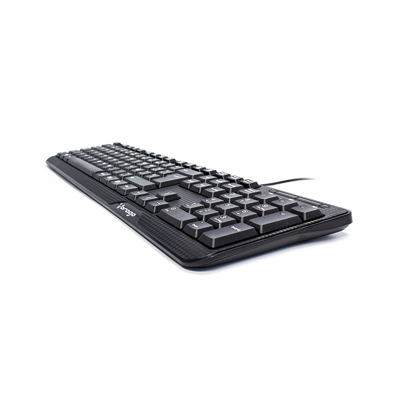 TECLADO VORAGO KB-102 MULTIMEDIA USB NEGRO