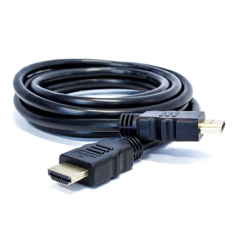 CABLE VORAGO HDMI MACHO-MACHO 2 METROS NEGRO CAB-109