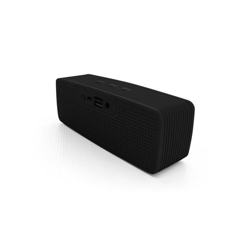 BOCINAS VORAGO BLUETOOTH MANOS LIBRES NEGRO BSP-100 V2