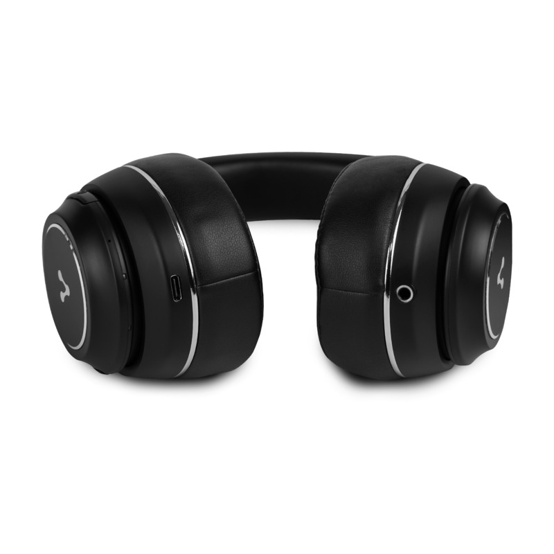 DIADEMA VORAGO PREMIUM BLUETOOTH 5.0 3.5MM 20 HRS NEGRO HPB-601 V2