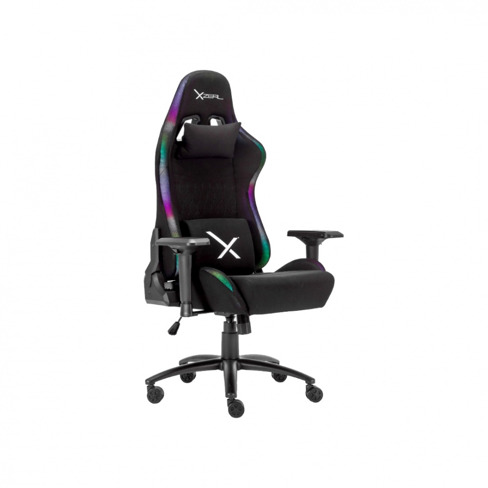 SILLA GAMER XZEAL NEG/RGB ACERO, ALTO DESEMPEÑO (XZSXZ15B)