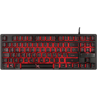 TECLADO GAMER XZEAL ALAMBRICO 87 TECLAS LED NEGRO XST-300 (XSATGA1B)