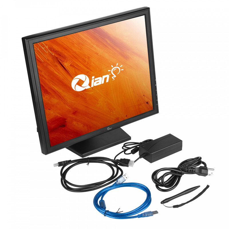 MONITOR TOUCH LED QIAN TIAGO QPMT1701 /17" /USB /VGA /HDMI /1280 X 1024/ PX